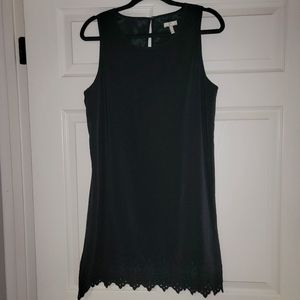 Joie silk black sleeveless dress